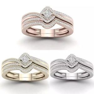 Ladies Ring Set Zircon